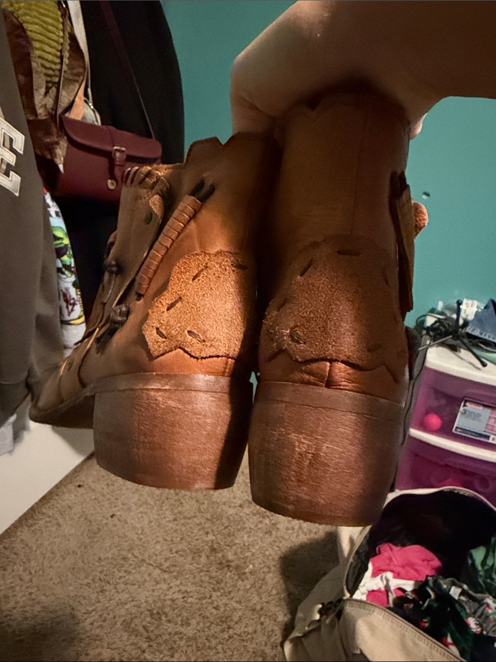Women's Naughty Monkey Western Ankle Boots - Stylish Comfort - Picture 4 of 7